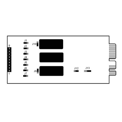 Falcon UA88376-SSG Dry Contact Relay Card, UPS Monitoring, Simple Integration